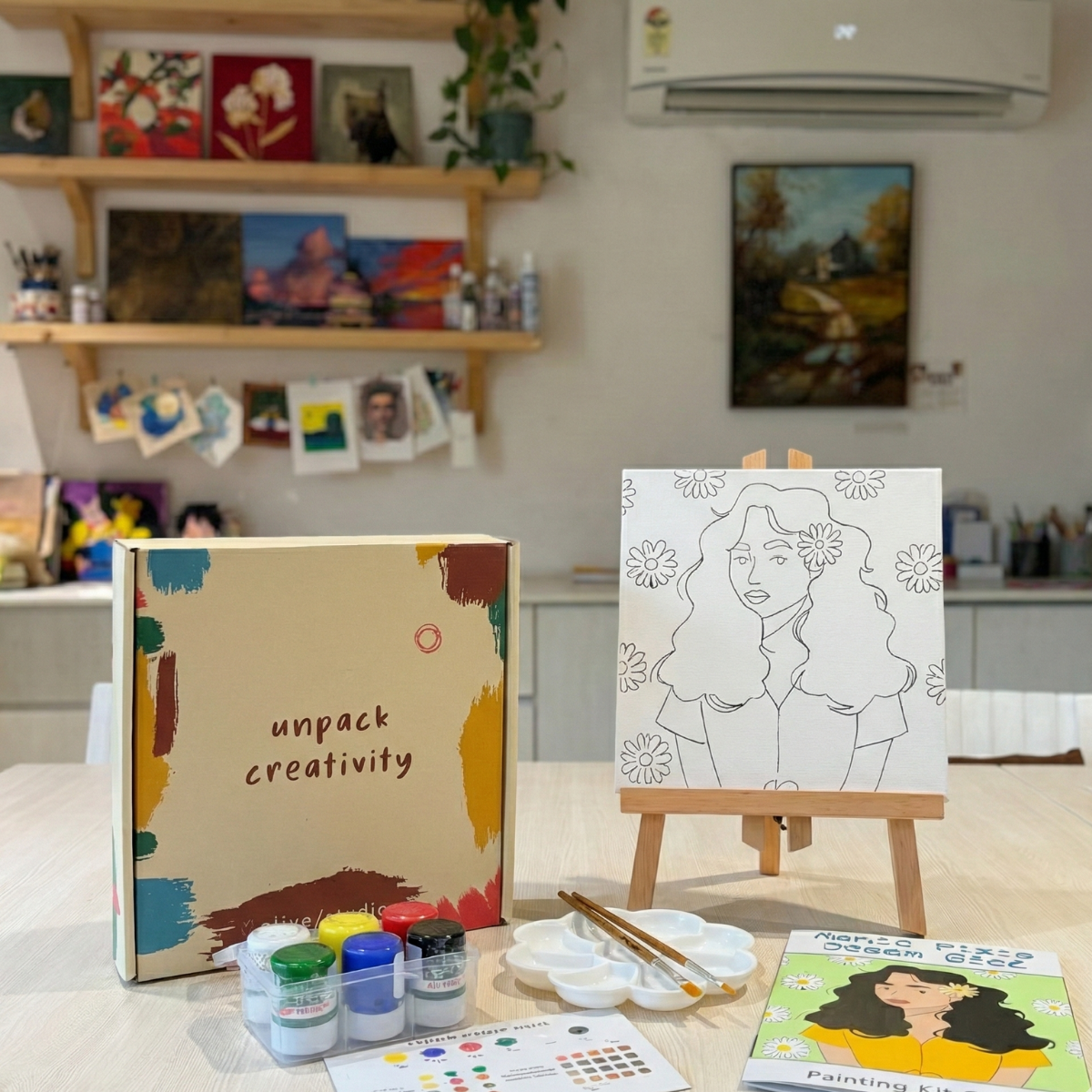 Manic Pixie Dream Girl - Mini Painting Kit