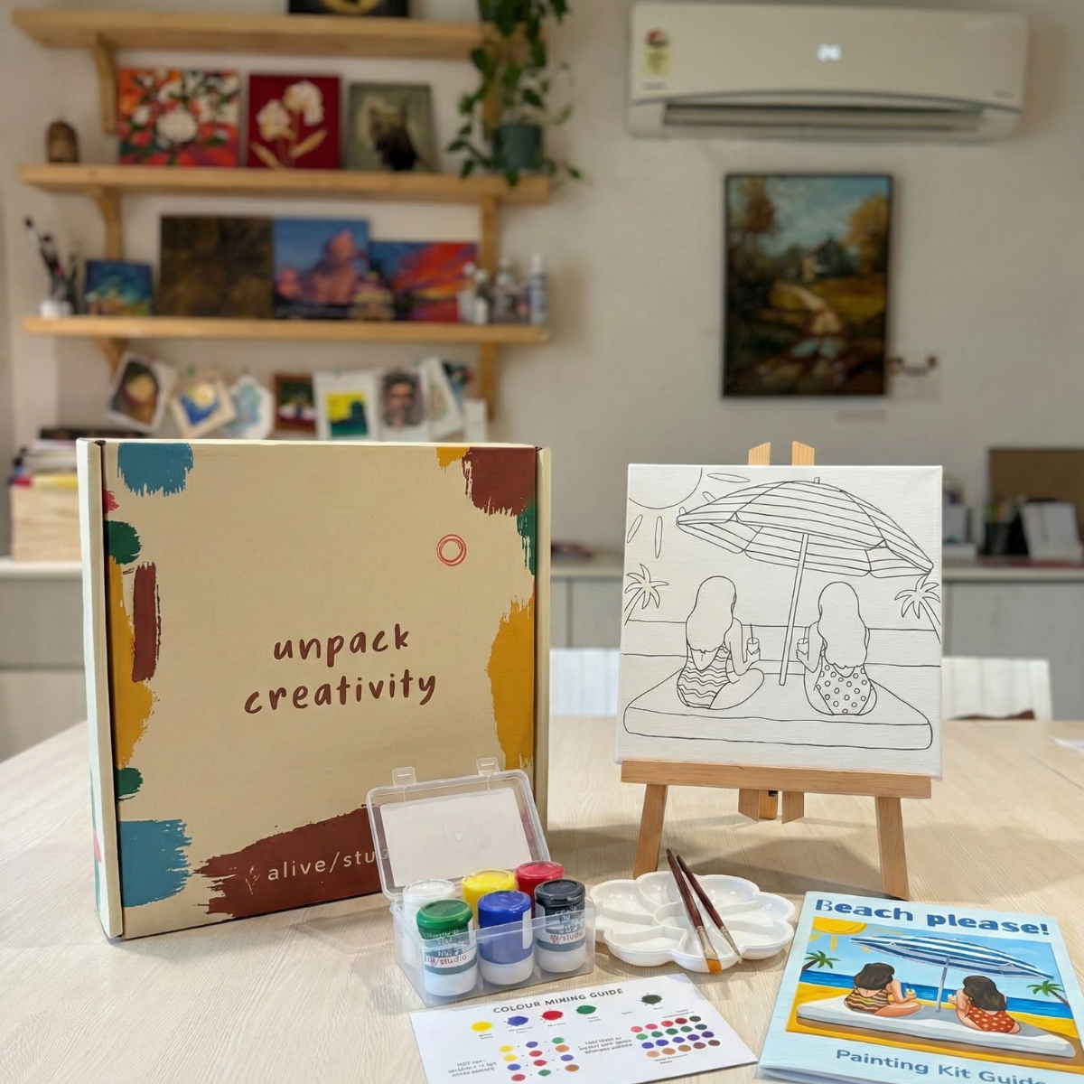 Beach Please! - Mini Painting Kit