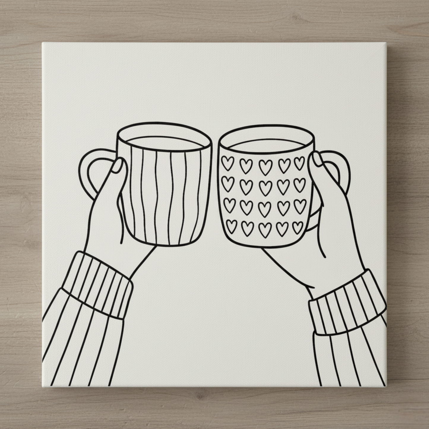 Coffee O'Clock - Mini Painting Kit