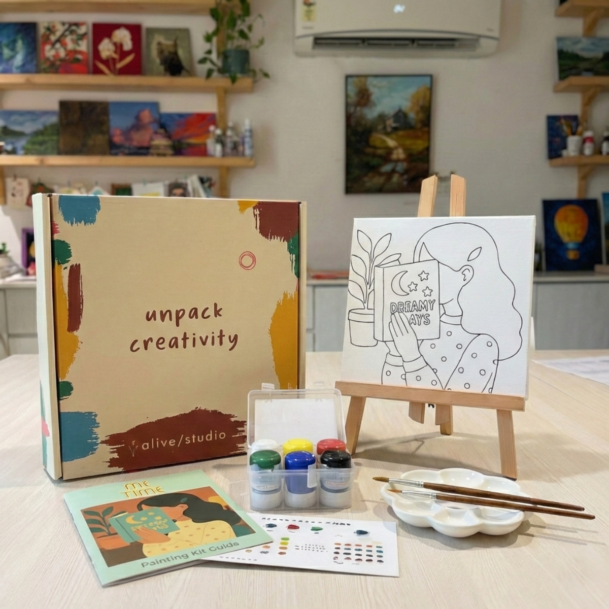 Me Time! - Mini Painting Kit