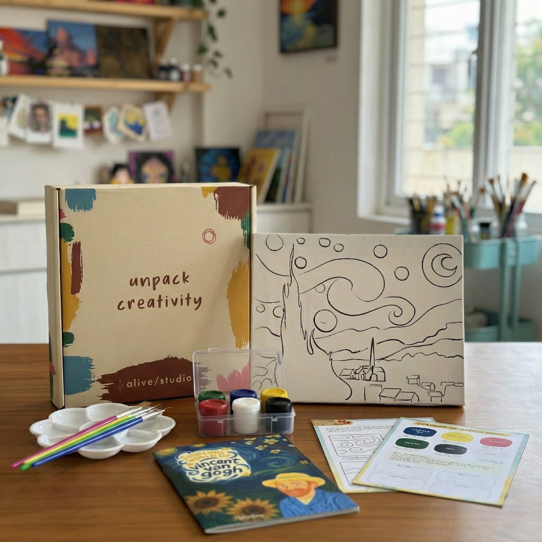 Starry Night Painting Kit