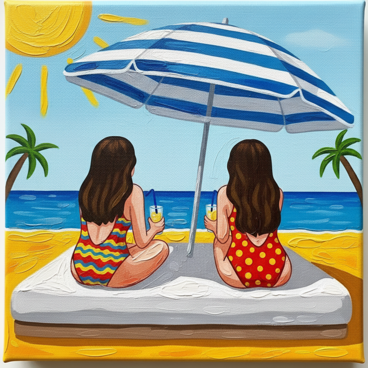 Beach Please! - Mini Painting Kit