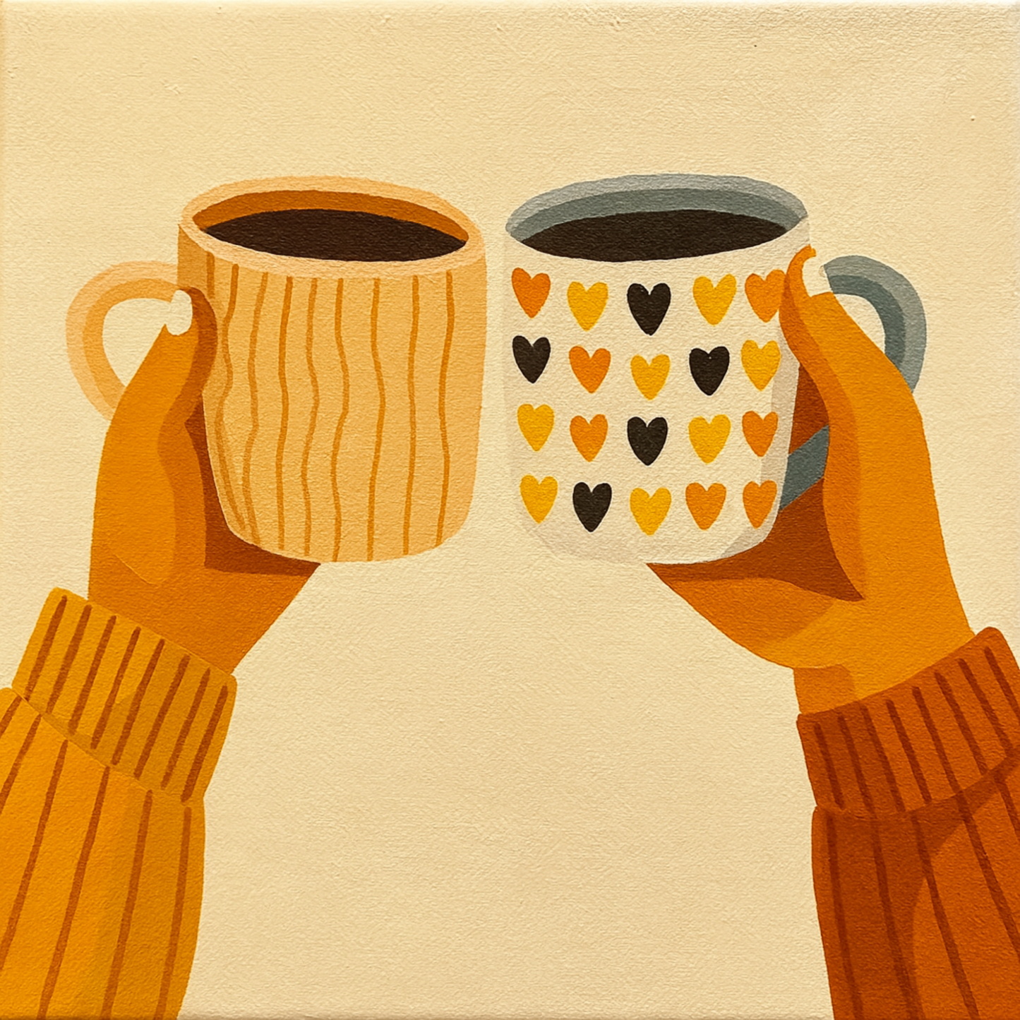 Coffee O'Clock - Mini Painting Kit