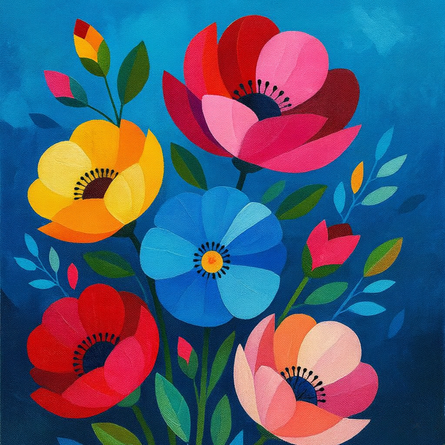 Flower Power - Mini Painting Kit