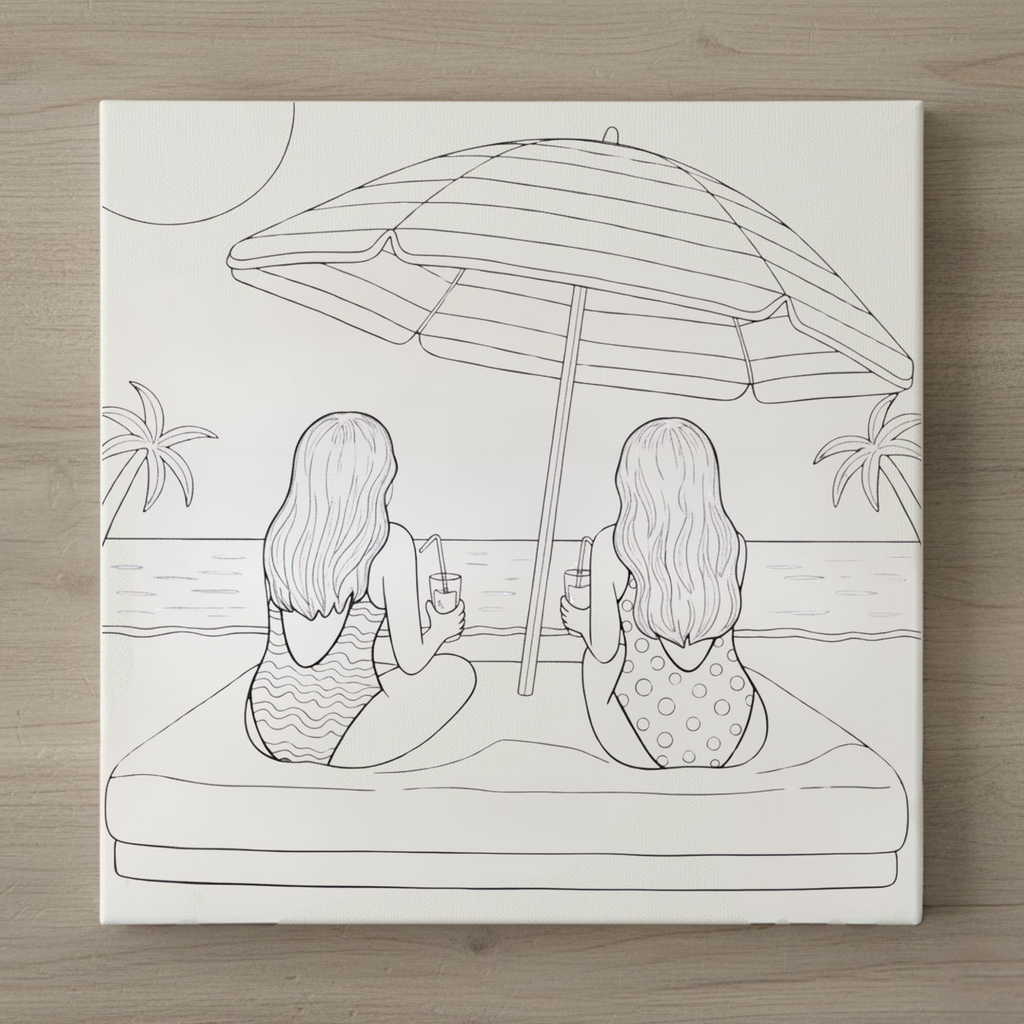 Beach Please! - Mini Painting Kit