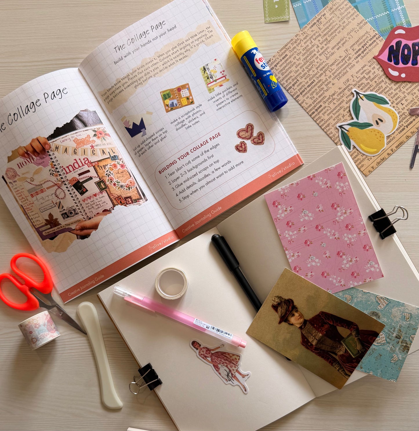 Begin Anywhere - Creative Journaling Kit