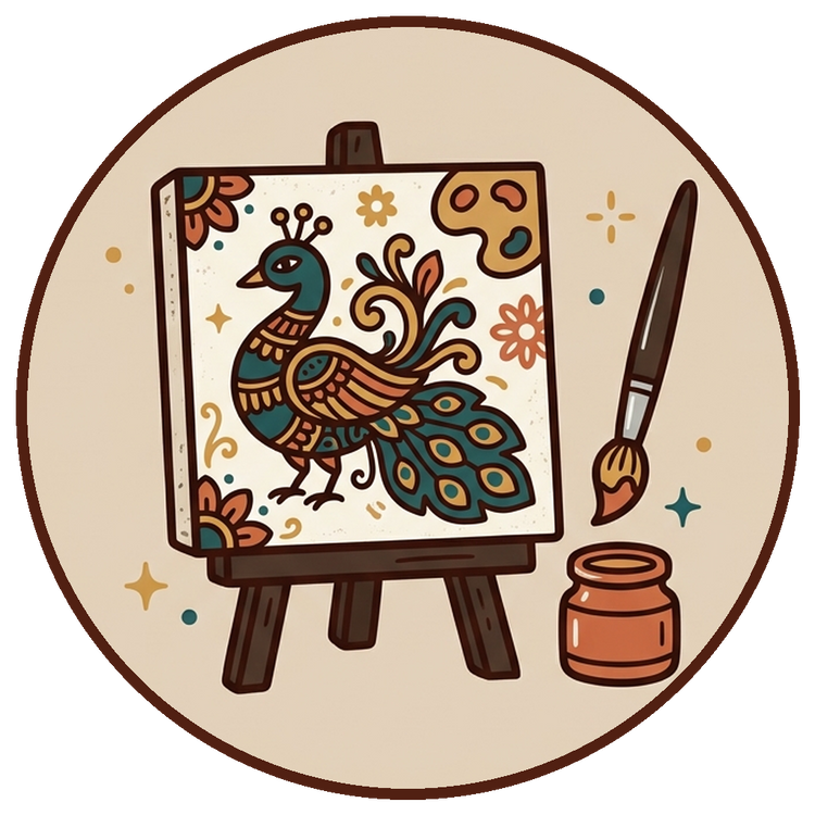 Indian Folk Art Painting Kits