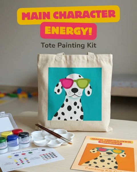Main Character Energy - Tote Painting Kit