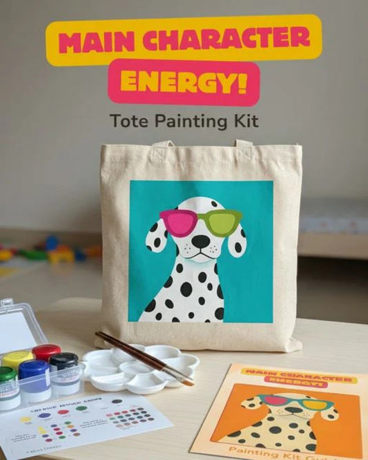 Main Character Energy - Tote Painting Kit