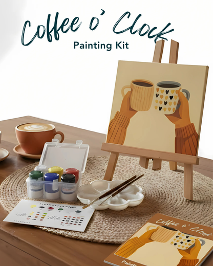 Coffee O'Clock - Mini Painting Kit