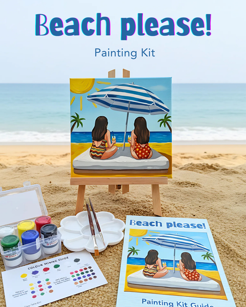 Beach Please! - Mini Painting Kit
