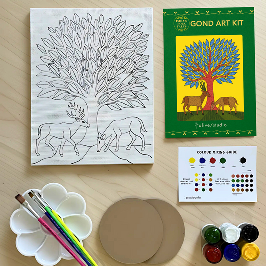 Gond Painting Kit - Alive Studio
