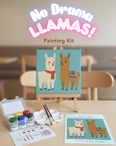 No drama Llamas! - Mini Painting Kit