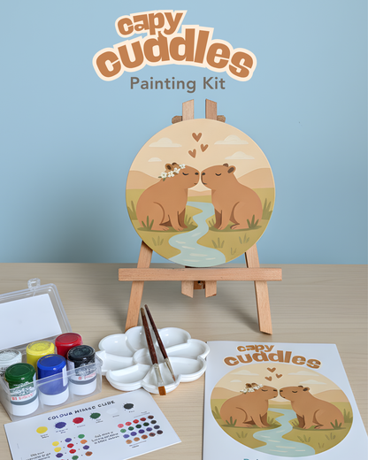 Capy Cuddles - Mini Painting Kit