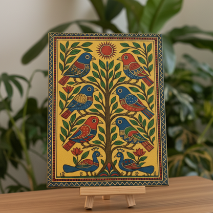 Pre Printed - Madhubani - Alive Studio