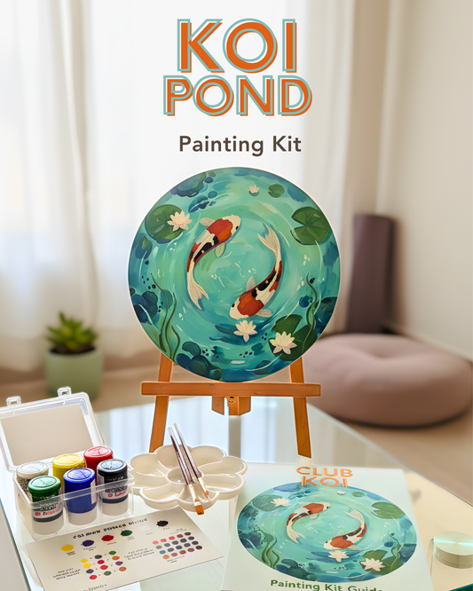 Koi Pond - Mini Painting Kit
