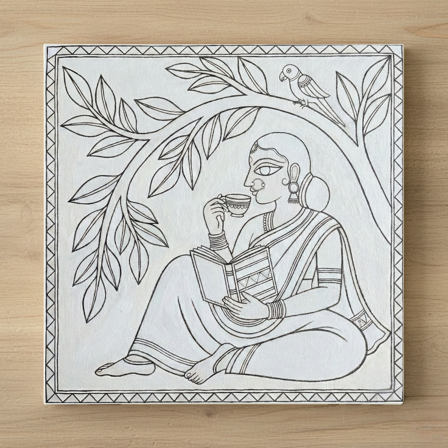 Chai & चिल - Madhubani Painting Kit