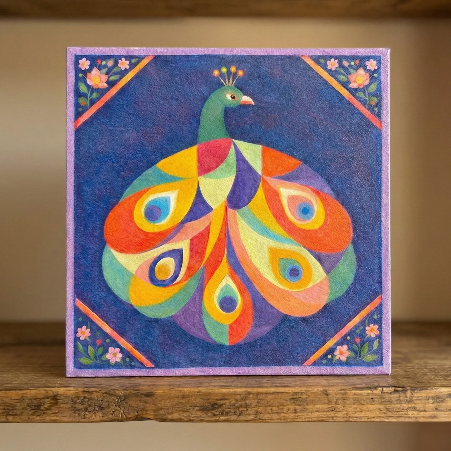 Pre Printed - Dil Maange Mor - Alive Studio