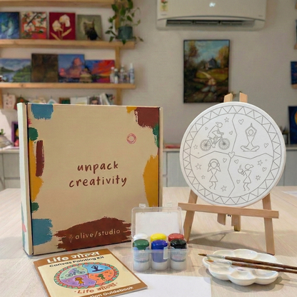 Life गोल्स - Mini Painting Kit