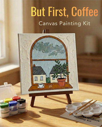 But First Coffee - Mini Painting Kit