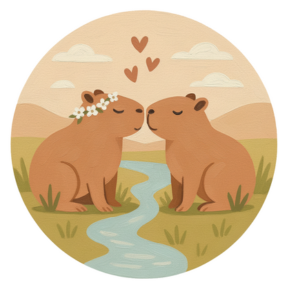 Capy Cuddles - Mini Painting Kit