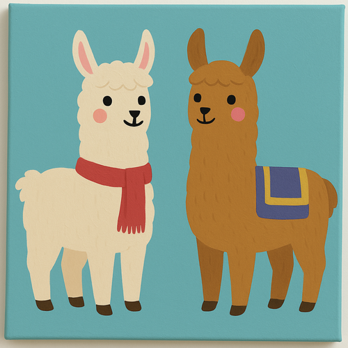 No drama Llamas! - Mini Painting Kit