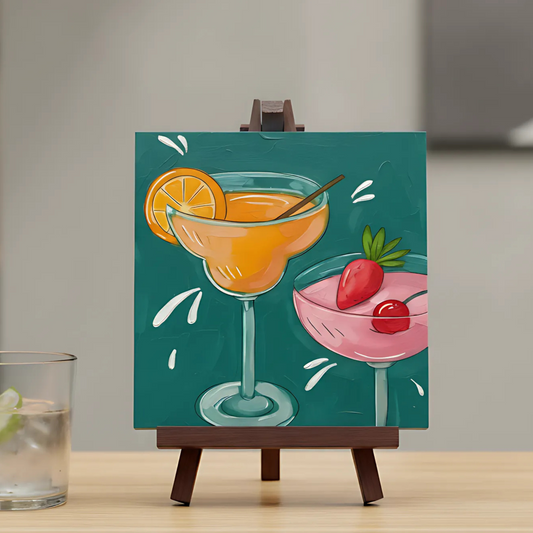 Daiquiris Are a Girl's Best Friend - Mini Painting Kit