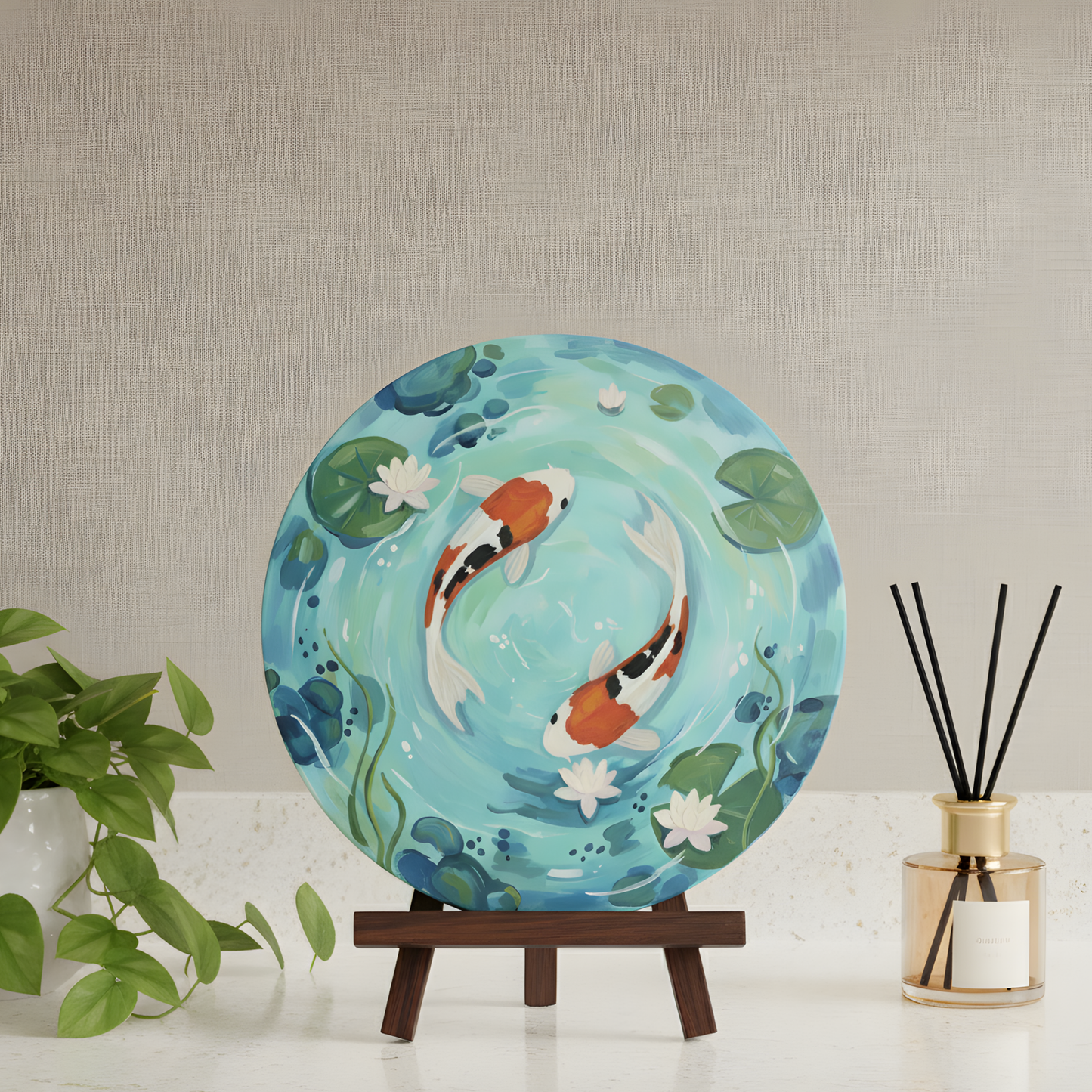 Pre Printed - Koi Pond - Alive Studio