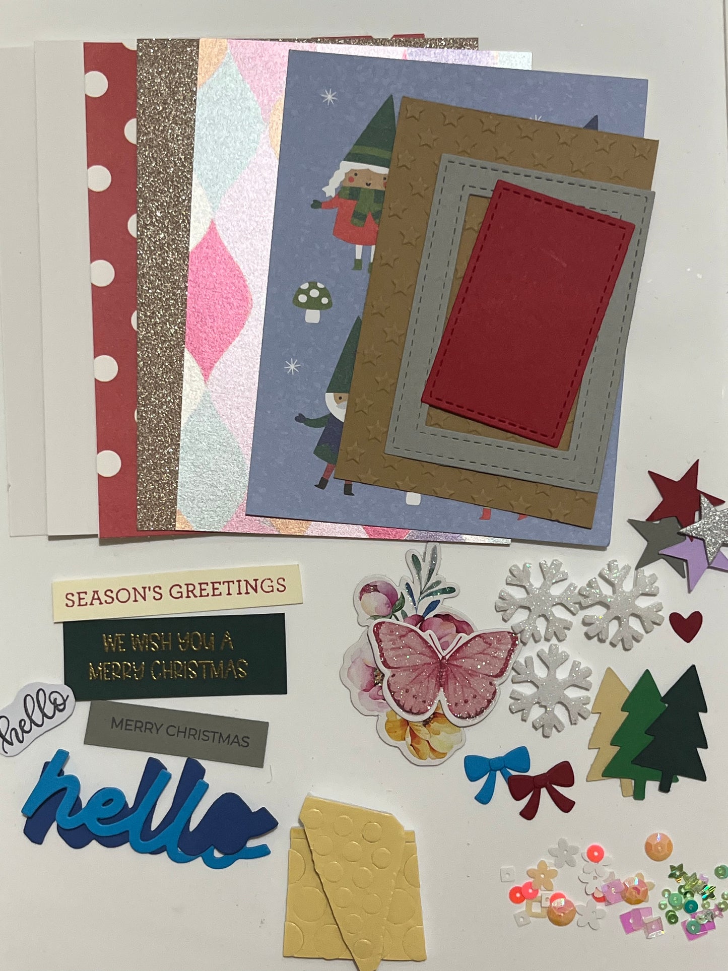 Card Making Kit - Christmas Edition