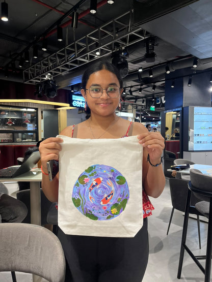 Koi Pond - Tote Painting Kit – product photo 6
