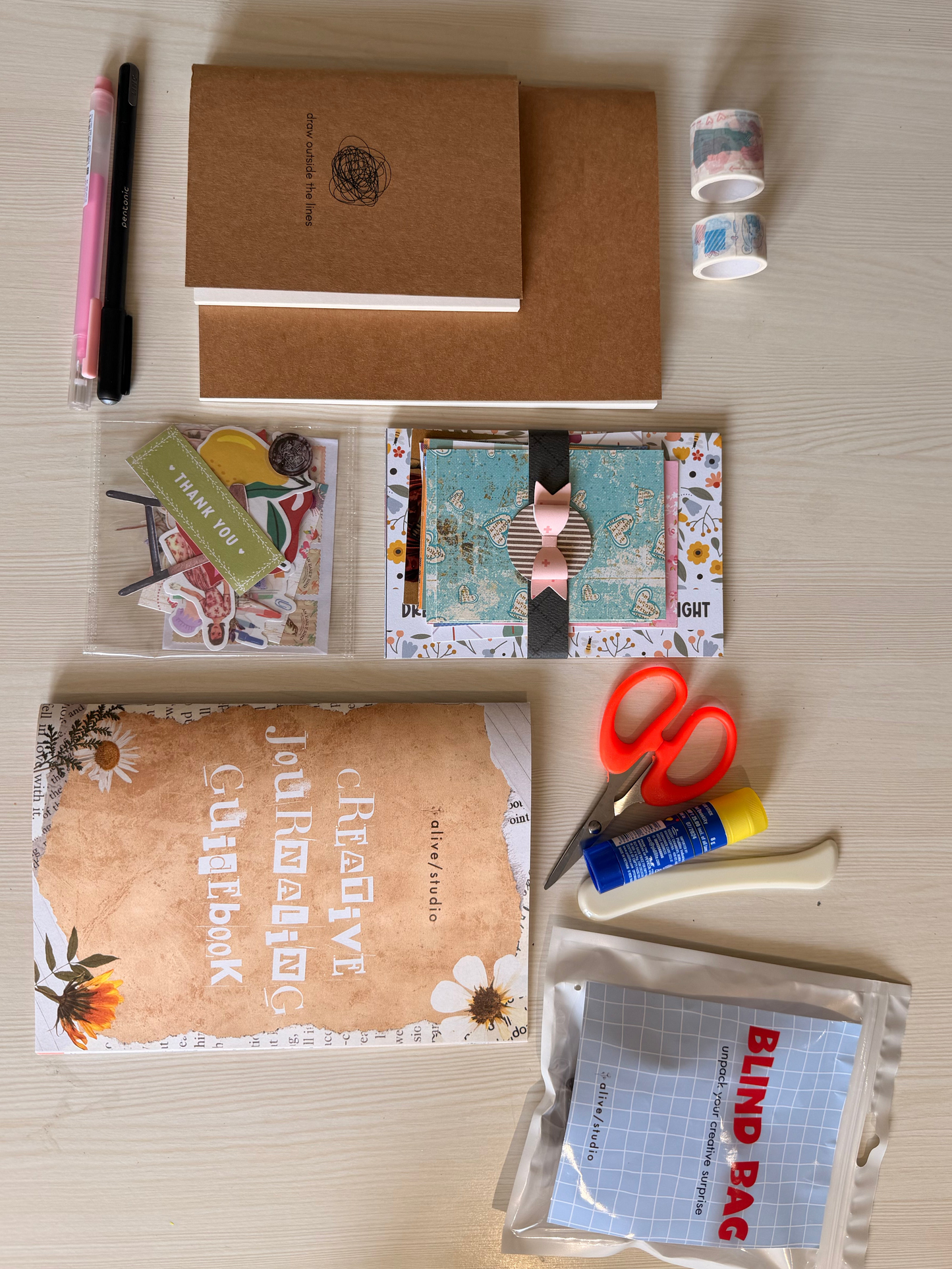 Begin Anywhere - Creative Journaling Kit