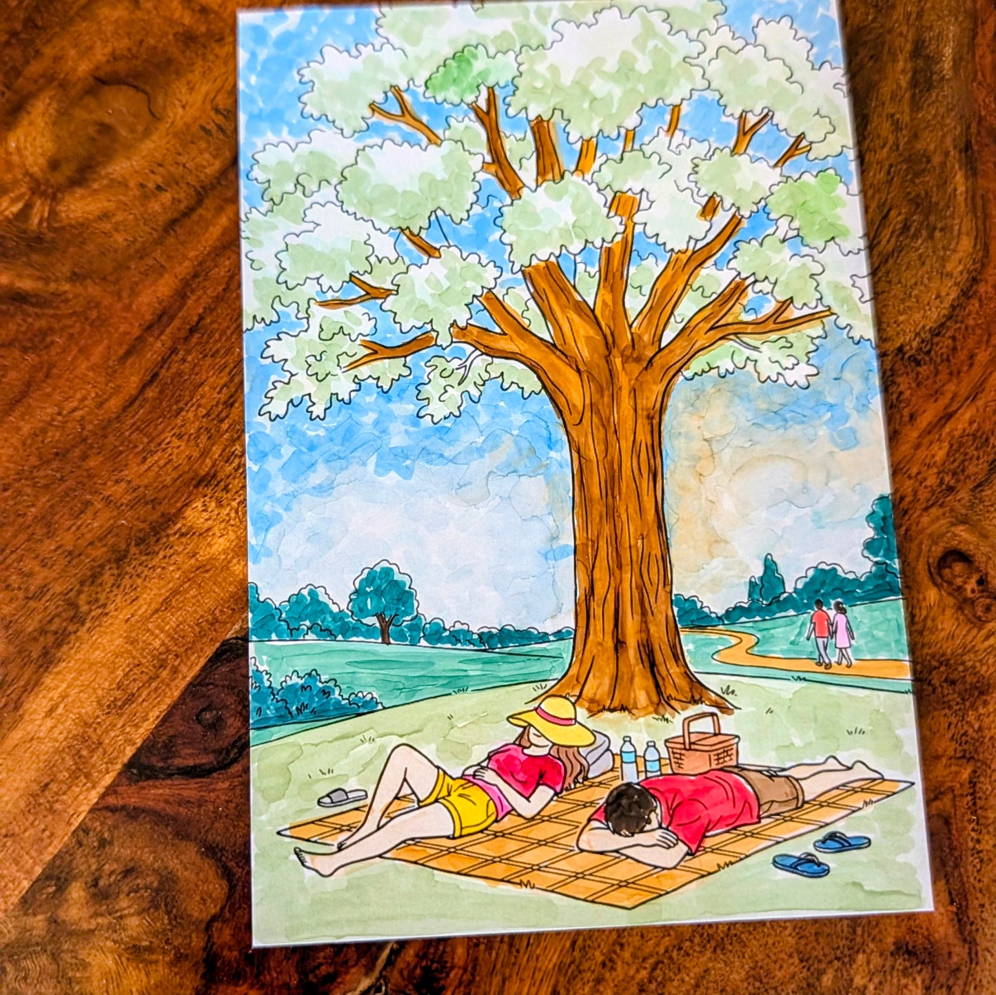 Colour Me Happy - Set of 8 Postcards
