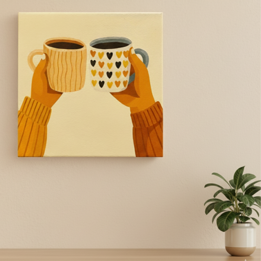 Coffee O'Clock - Mini Painting Kit
