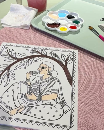 Chai & चिल - Madhubani Painting Kit
