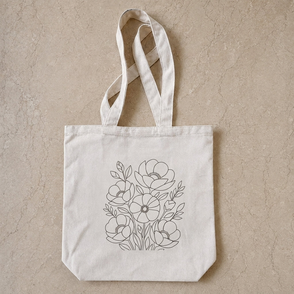 Flower Power - Tote Painting Kit
