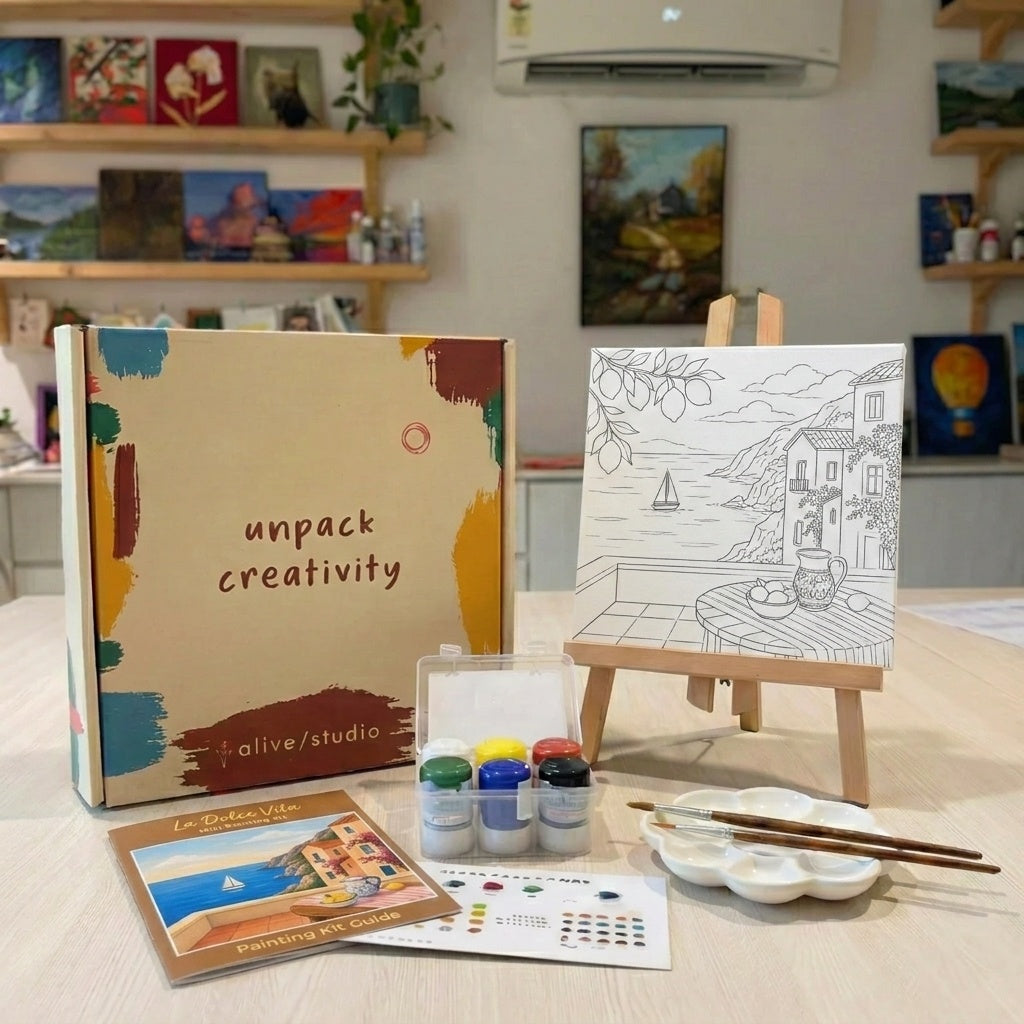 La Dolce Vita - What's Inside the Painting Kit Box